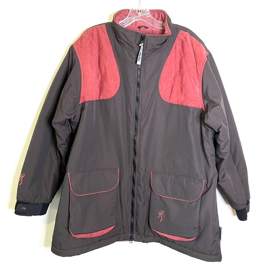 Browning women’s ballistic shooting insulated jacket coat sz 2XL hunting
